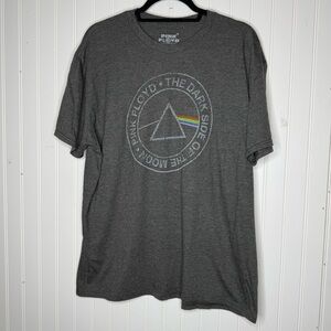 Pink Floyd “Dark Side of the Moon” Charcoal Gray Graphic Tee Size XL